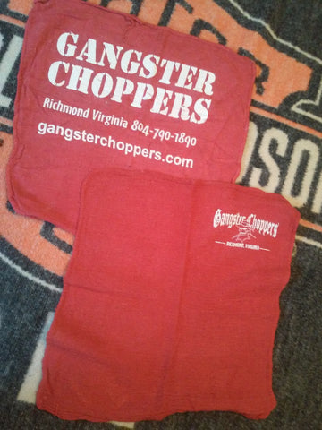 Gangster Choppers Shop Rag Collection
